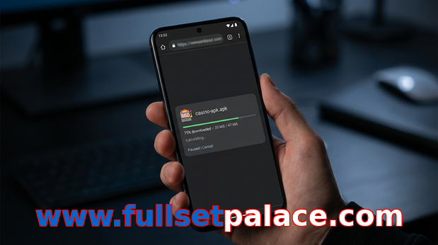 Main screen of Www.fullsetpalace.com apk page for PK players