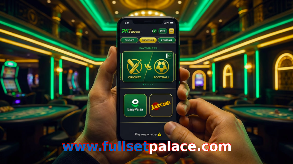 Payment and PKR controls in Www.fullsetpalace.com