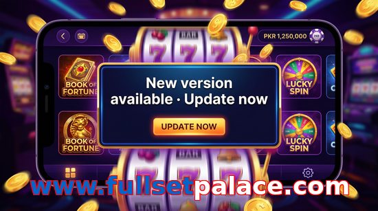 Payment and PKR controls in Www.fullsetpalace.com