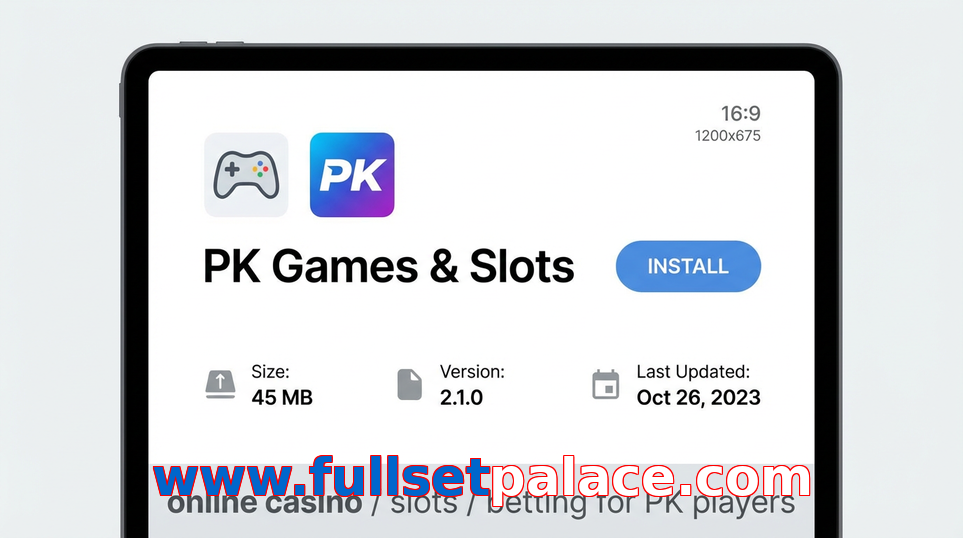 Game list for Www.fullsetpalace.com gameapk section