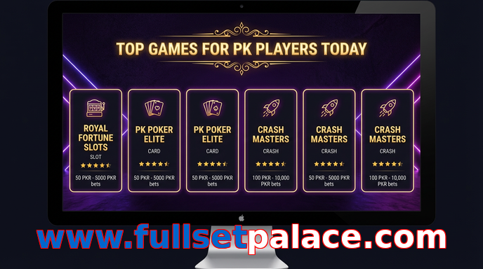 Payment and PKR controls in Www.fullsetpalace.com