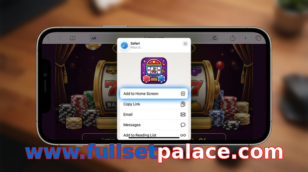 Game list for Www.fullsetpalace.com ios section
