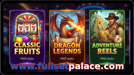 Payment and PKR controls in Www.fullsetpalace.com