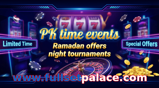 Payment and PKR controls in Www.fullsetpalace.com