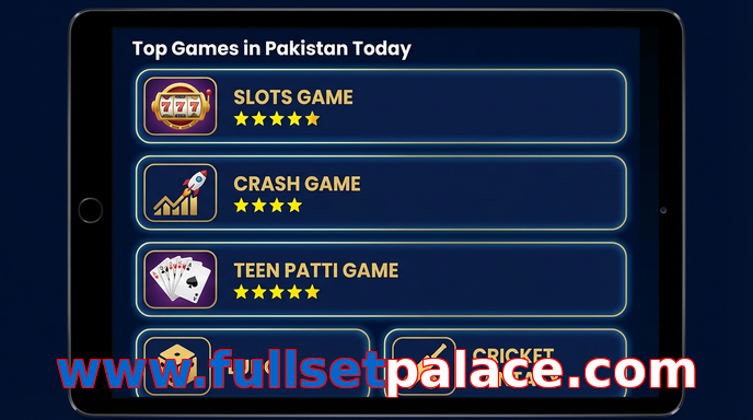 Payment and PKR controls in Www.fullsetpalace.com